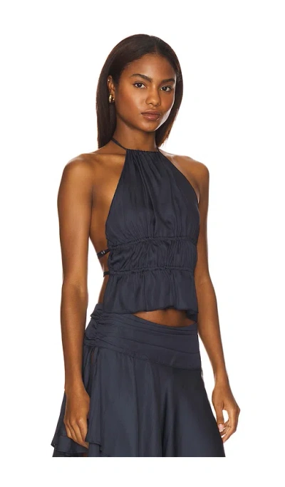 Lioness Legacy Halter Top In Blue
