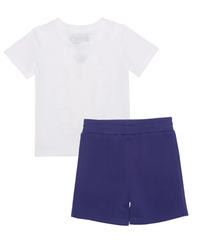 Bluey Toddler Boys 2-piece Crewneck T-shirt And Short Set In Blue