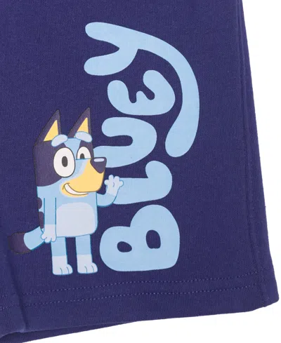 Bluey Toddler Boys 2-piece Crewneck T-shirt And Short Set In Blue