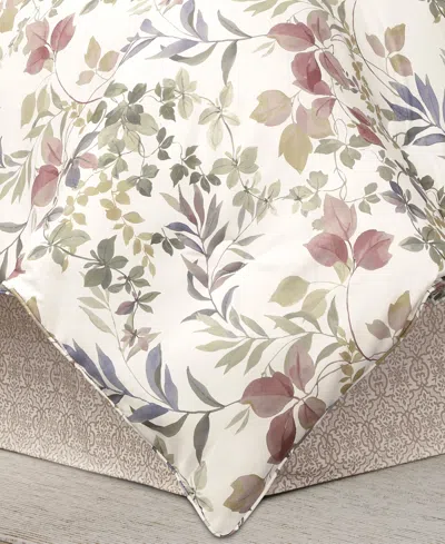 Royal Court Rosewood Botanical Leaf 4-pc. Comforter Set, King