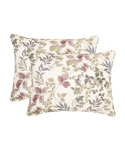 Royal Court Rosewood Botanical Leaf 4-pc. Comforter Set, King