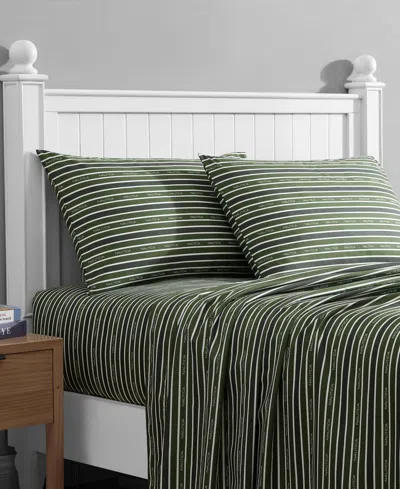 Nautica Closeout!  Printed Cooling Microfiber 3-pc. Sheet Set, Twin Xl