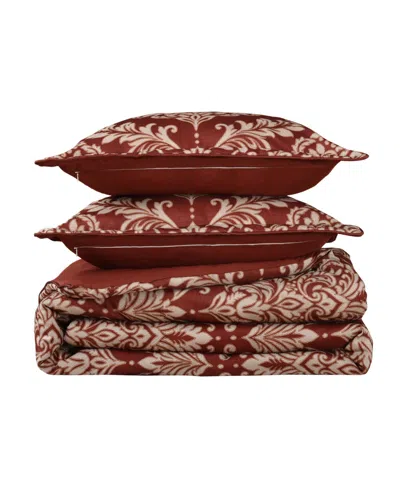 Royal Court Lazia Damask 3-pc. Comforter Set, King/california King