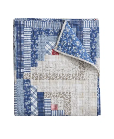 Greenland Home Fashions Cotton Reversible Quilted Throw, 50" X 60"