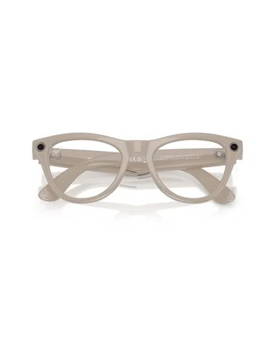 Ray Ban Ray-ban Meta Skyler Cat Eye Ai Glasses, 52mm