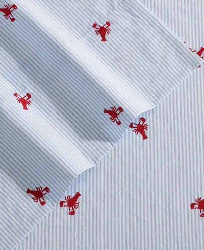 Nautica Printed 200-thread Count Cotton Percale 3-pc. Sheet Set, Twin Xl