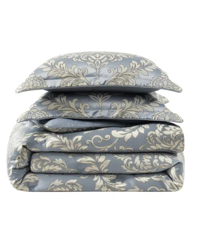 Royal Court Lorenzo Damask 3-pc. Comforter Set, Full/queen