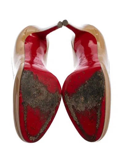 Pre-owned Christian Louboutin Patent Leather Pumps