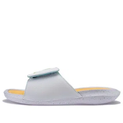 Air Jordan (gs)  Hydro 6 Slides 'white Yellow'