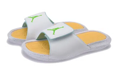 Air Jordan (gs)  Hydro 6 Slides 'white Yellow'
