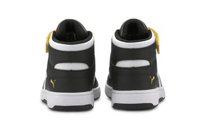 Puma (ps)  Rebound Lay-up Sl Leisure Board Shoes Black/yellow In Multi