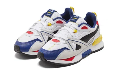 Puma Peanuts Mirage Mox Jr (big Kids) Snoopy White/blue In Animal Print