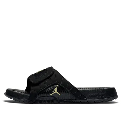 Air Jordan (gs)  Hydro 12 Slide 'black Metallic Gold'