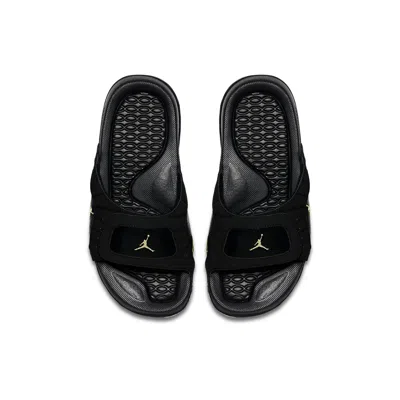 Air Jordan (gs)  Hydro 12 Slide 'black Metallic Gold'