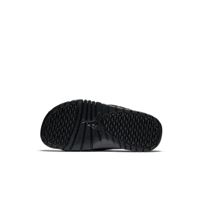 Air Jordan (gs)  Hydro 12 Slide 'black Metallic Gold'
