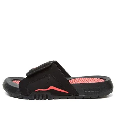 Air Jordan (gs)  Hydro Vi Retro Infrared Black Red Sports Slippers 'black Infrared 23'