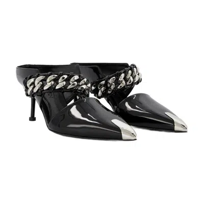 Alexander Mcqueen Sandals In Black