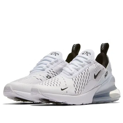Nike (gs)  Air Max 270 'white Black' In White