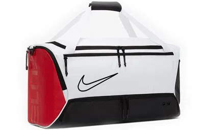 Nike Elite Basketball Duffel Bag 'white Black University Red'