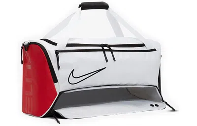 Nike Elite Basketball Duffel Bag 'white Black University Red'