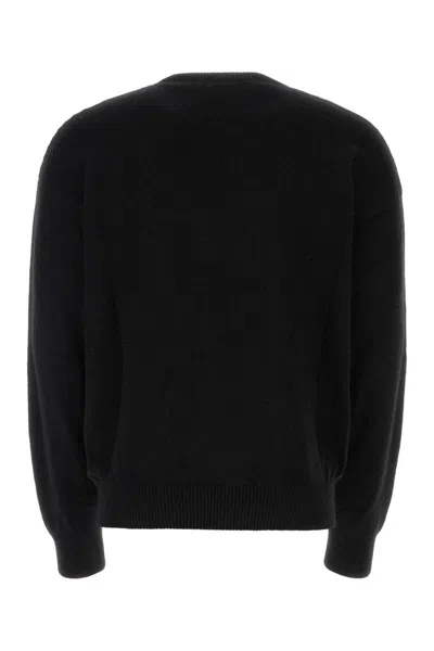 Palm Angels I Love Pa Wool Blend Sweater In Black