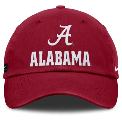 Nike Alabama Sideline Club Gameday  Men's College Adjustable Hat