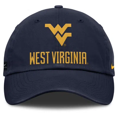 Nike West Virginia Sideline Club Gameday  Men's College Adjustable Hat
