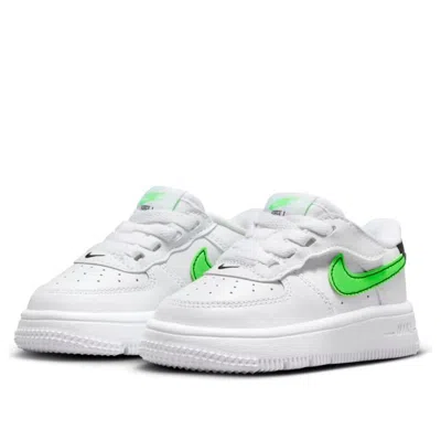 Nike (td)  Force 1 Low Easyon 'white Green Strike'
