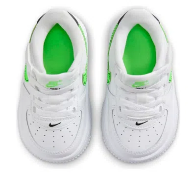 Nike (td)  Force 1 Low Easyon 'white Green Strike'