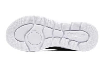 Skechers (gs)  Comfy Flex 2.0 'black White' In Black