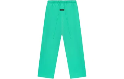 Essentials Fear Of God  Ss24 Relaxed Pants 'mint Leaf' In Green