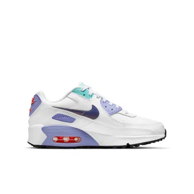 Nike (gs)  Air Max 90 Se 2 'white Dark Purple Dust'