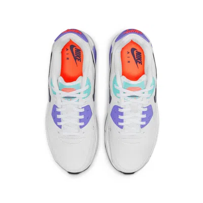 Nike (gs)  Air Max 90 Se 2 'white Dark Purple Dust'