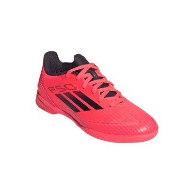 Adidas Originals (gs) Adidas F50 League Indoor 'vivid Horizon Pack Neon Red' In Pink