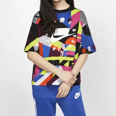 Nike (wmns)  Sportswear Loose Fit Short Sleeve 'multi'