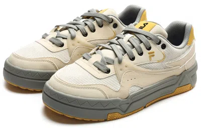 Fila Fusion Bank Skate Shoes 'beige Grey'