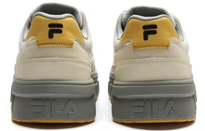Fila Fusion Bank Skate Shoes 'beige Grey'