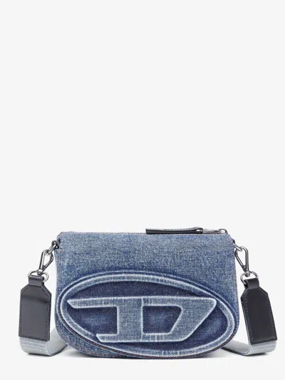 Diesel Camera Bag In Solarised Denim In Blue
