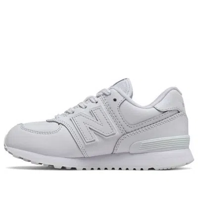 New Balance (gs)  574 'pure White'