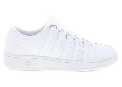 Pre-owned K-swiss Kswiss Classic 2000 Triple (women's) Sneakers In White