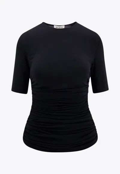 Alaïa Alaia Pleats T-shirt