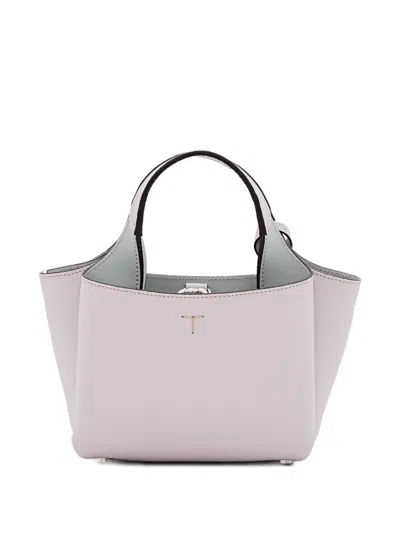 Tod's Embossed-logo Tote Bag