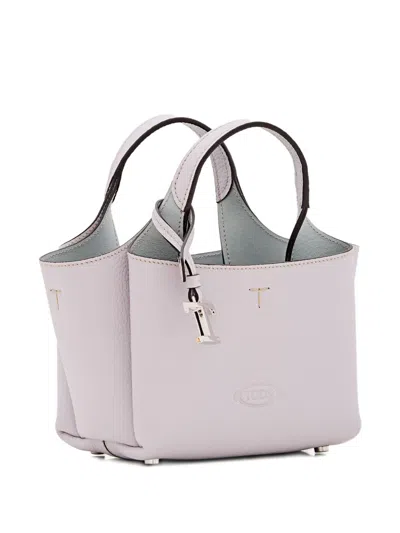 Tod's Embossed-logo Tote Bag