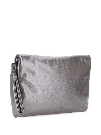 Gianni Chiarini Metallic Clutch Bag