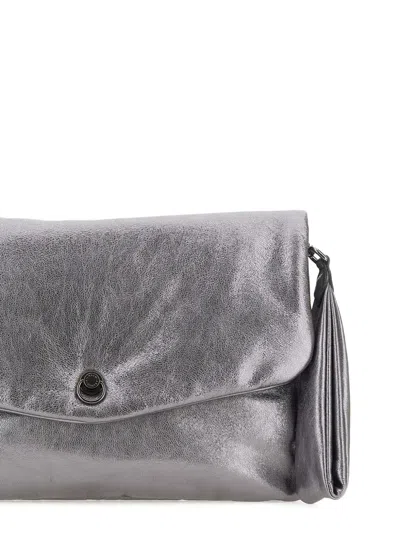 Gianni Chiarini Metallic Clutch Bag