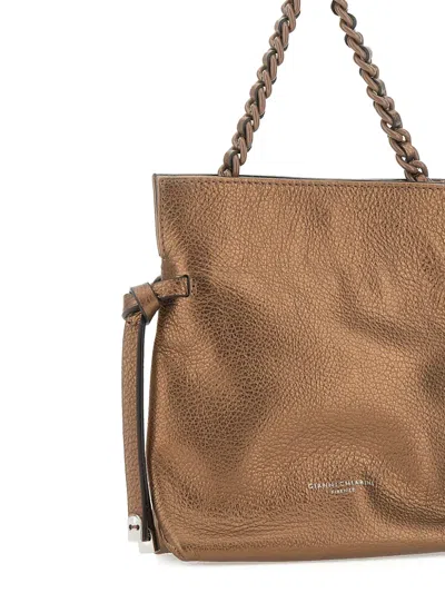 Gianni Chiarini Chain-handle Metallic Shoulder Bag