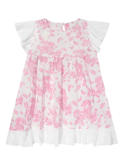 Seliniaction Floral-print Dress In Pink