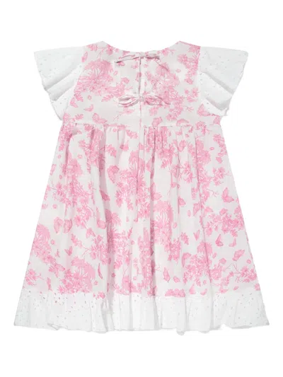 Seliniaction Floral-print Dress In Pink