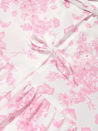 Seliniaction Floral-print Dress In Pink