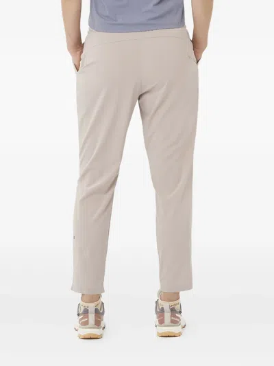 Salomon Pleated Pocket Trousers In Gray